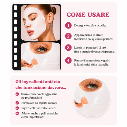 Maschera collagene - idratazione profonda e riparazione intensiva