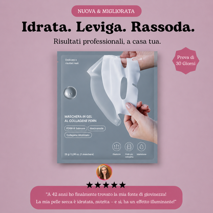 Maschera collagene - idratazione profonda e riparazione intensiva