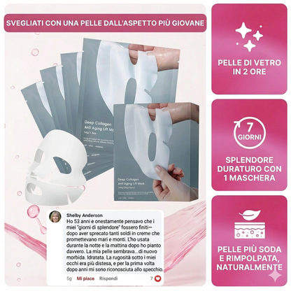 Maschera collagene - idratazione profonda e riparazione intensiva